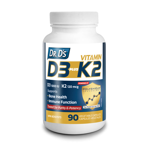 Dr. D's Vitamin D3 Plus K2 OUT OF STOCK