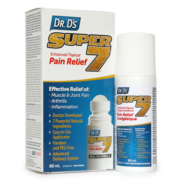 Dr. D's Super 7 - Topical Pain Relief Roll-On