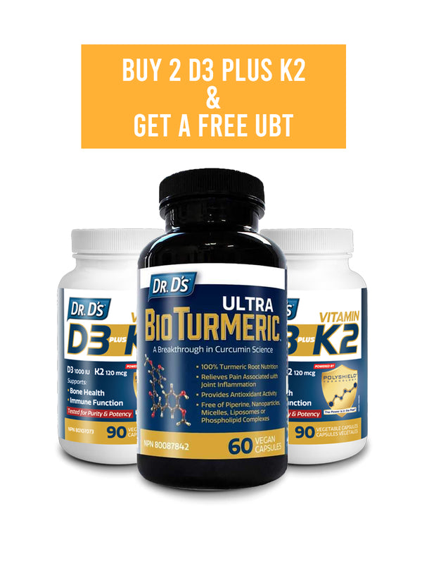 Dr. D's Vitamin D3 Plus K2 OUT OF STOCK
