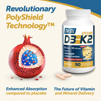 Dr. D's Vitamin D3 Plus K2 OUT OF STOCK