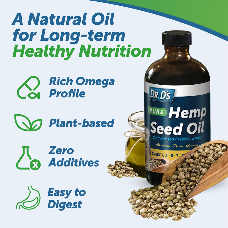 Dr. D's Pure Hemp Seed Oil