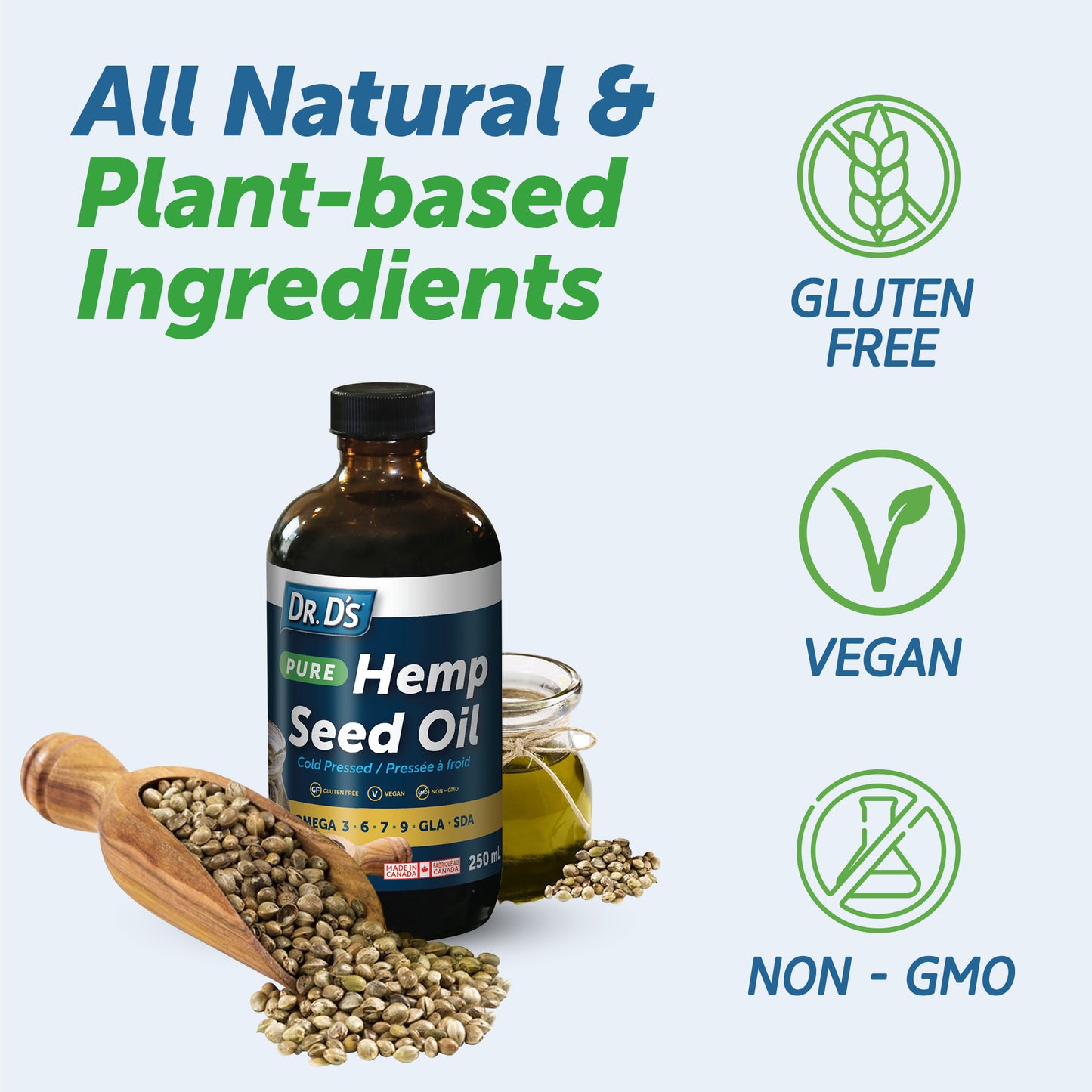 Dr. D's Pure Hemp Seed Oil